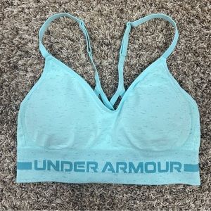 Women’s Under Armour Compression Sports Bra Blue